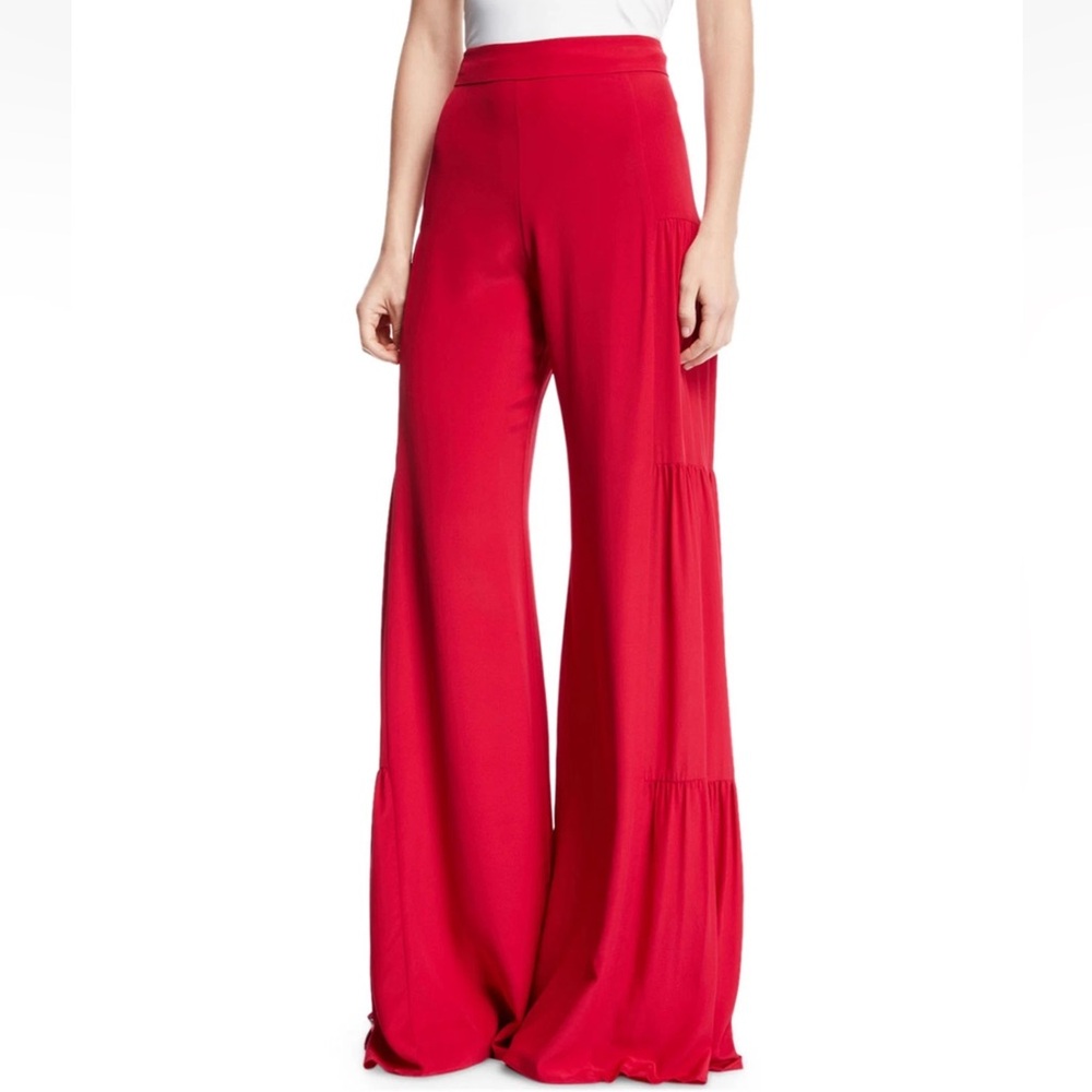 Alexis Talley Silk Flare Pants S